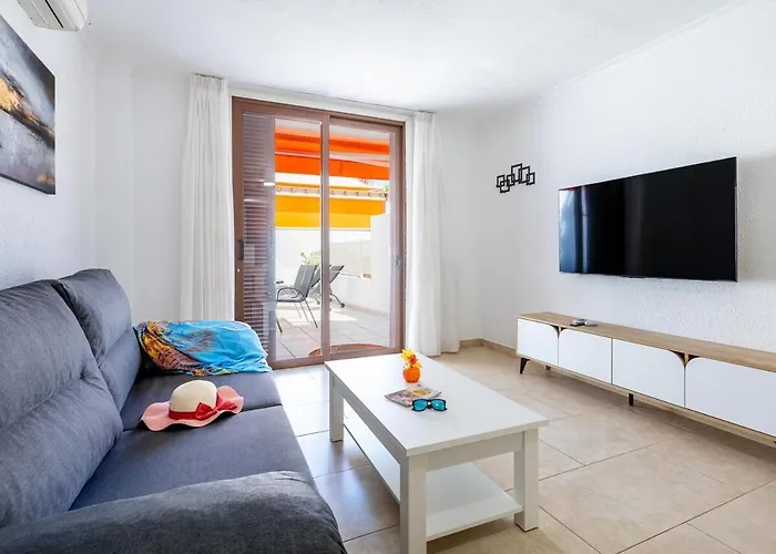 196 Parque Santiago 2, Big Terrace, Pool Side * Playa de las Américas